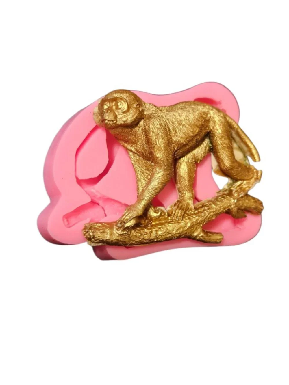 Monkey On A Branch Silicone Mold